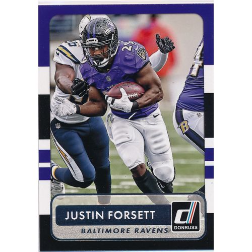 2015 Donruss Football 57 Justin Forsett Baltimore Ravens