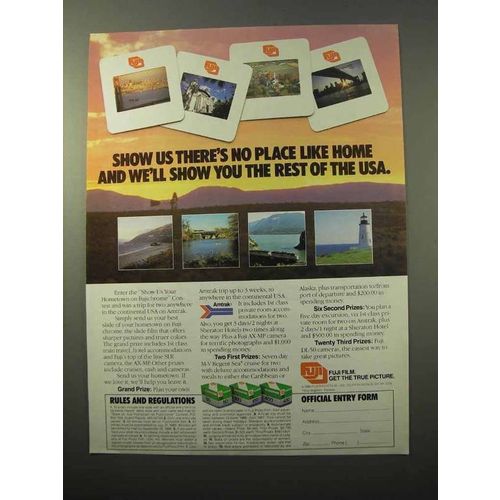 1985 Fuji Film Ad - There's No Place Like Home