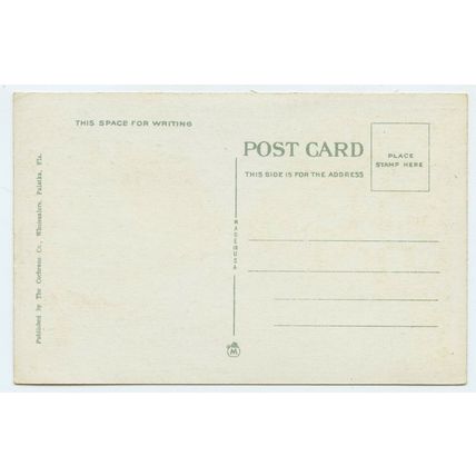 Standard size printed postcard of a Orange Grove Florida USA