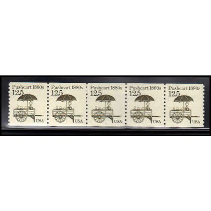 2133 12.5c Pushcart Very Fine MNH Dry Gum PNC 1/5 X2168