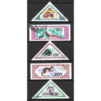 Mongolie N° 150/54 YVERT OBLITERE ( USD )