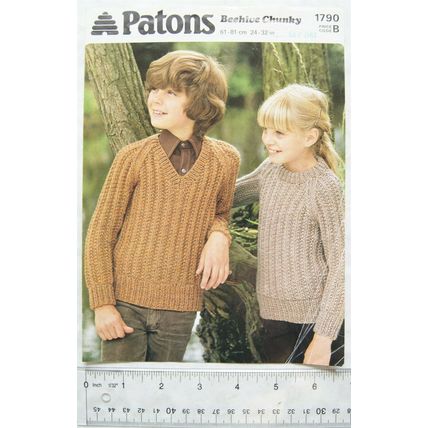1980 Patons 1790 Country Cousins Beehive Chunky