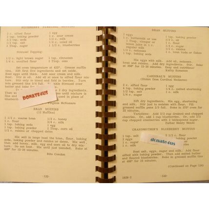 GUILD COLLECTION ST BARTHOLOMEW PARISH NEEDHAM MASSACHUSETTS COMMUNITY COOKBOOK