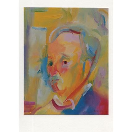 Alec McGowan MBE Oil Painting Private Collection Postcard