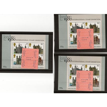 SG MS1058 Historic buildings plating guide with 9 MS examples of plates (SC)