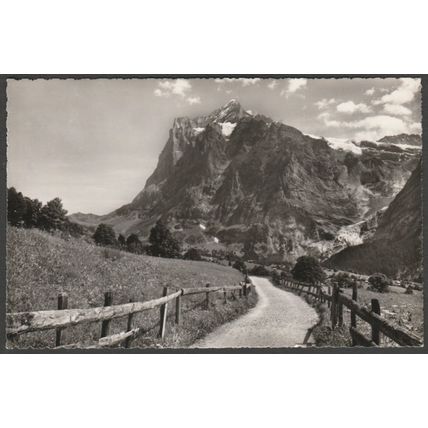 Wetterhorn, Bern, c.1950 - Schild-Bichsel Foto-AK