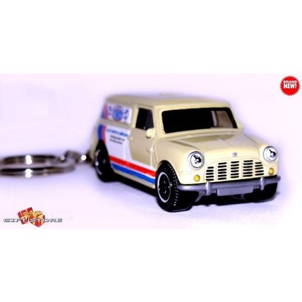 HTF KEYCHAIN AUSTIN/MORRIS MINI COOPER AUTOPARTS UK/GB VAN CUSTOM GREAT GIFT