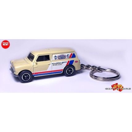HTF KEYCHAIN AUSTIN/MORRIS MINI COOPER AUTOPARTS UK/GB VAN CUSTOM GREAT GIFT