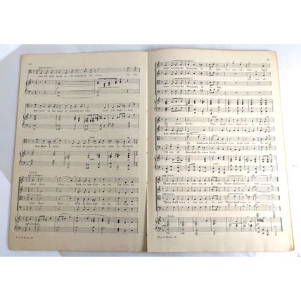 The Star of Hope - A Christmas Cantata - John Fearis - Sheet Music Book - 1923