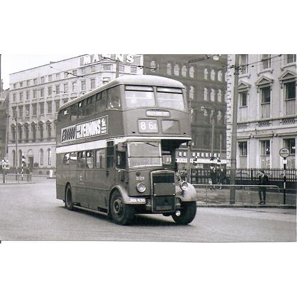 Black & White Photograph of Manchester Corporation Transport - JNA 430
