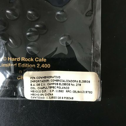 Hard Rock Cafe Mexico Aztec Calender Puzzle 8 Pin Set HRC Hat LE Badge Acapulco