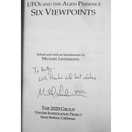 3 Author-signed books : Psychics, UFOs and Aliens, Color Therapy