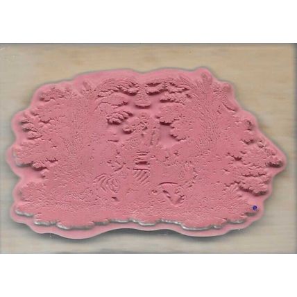 Dovecraft Laura Ashley Wood Mounted Rubber Stamp. App 7x5cm. Stamping Cardmaking