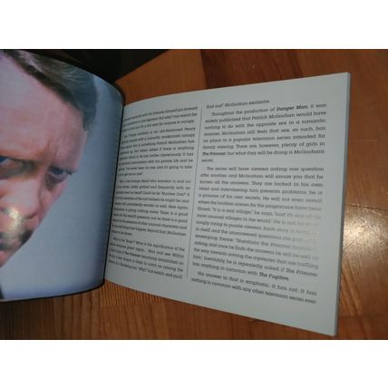 Patrick McGoohan THE PRISONER Blu Ray IMPRINT boxset+book DANGERMAN 007 dvd BOND