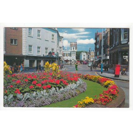 The Market Place from County Hall Kingston-Upon-Thames Postcard Surrey 1452
