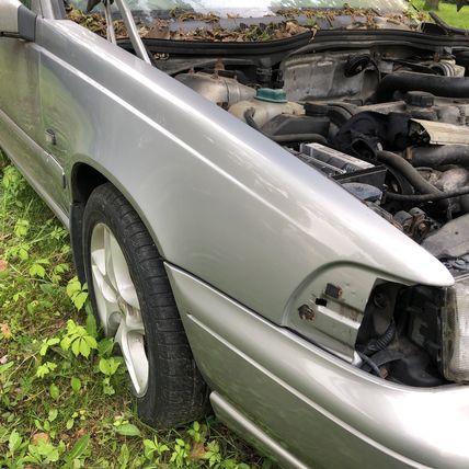 Volvo S70 AWD V70 R T5 Front Right Passenger Fender 98 99 00 Silver Code 419