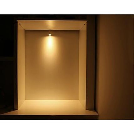 Pack of 10 Mini LED 2" Recessed Spotlight Cabinet Lighting 1X3W Chrome Color 3W