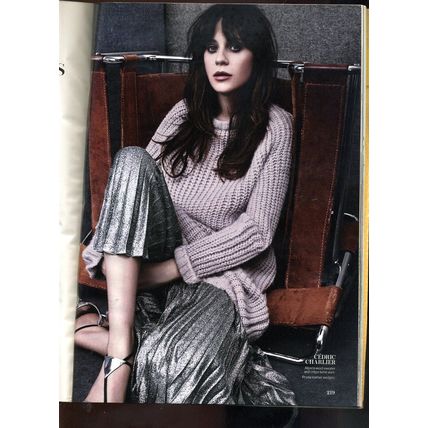 InStyle August 2014 ZOOEY DESHANEL On Being Normal, Guide to Jeans, Best OF FALL