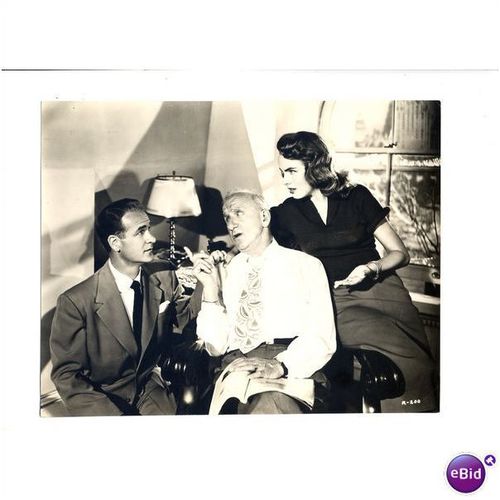 JIMMY DURANTE, TERRY MOORE, CHICK CHANDLER "The Great Rupert" 1950 Press Still