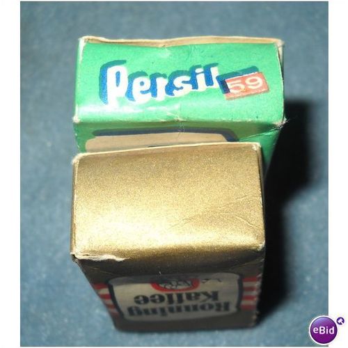 Persil 59 Ronning Kaffee Doll House Miniature Boxes Coffee Laundry Soap Germany