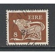 Ireland.SG350 8p Stylised Dog (Chestnut).Fine Used.Jan15k