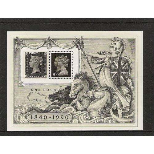 SG MS1501: 'Stamp World London '90' International Stamp Exhibition.