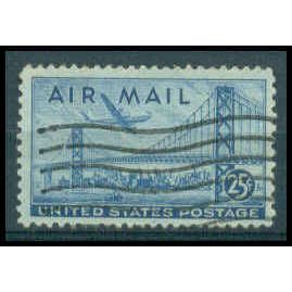 Used C36 25c Oakland Bay Bridge Fine WA0538