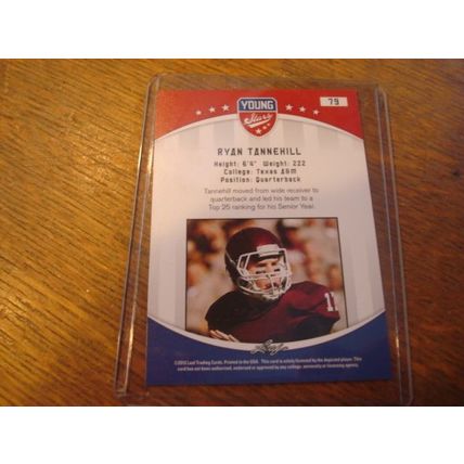 2012 Leaf Stars, RYAN TANNEHILL RC, #79