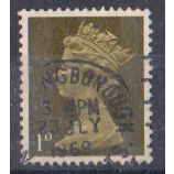 GB 1967 1d olive used SG 724