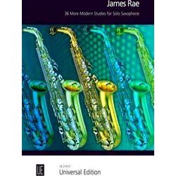 36 More Modern Studies For Solo Saxophone