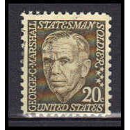 Used 1289 20c George Marshall Very Fine KA6137