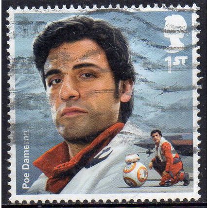 GB 2019 Star Wars - Rise of the Skywalker - Poe Dameron 1st Sheet Used