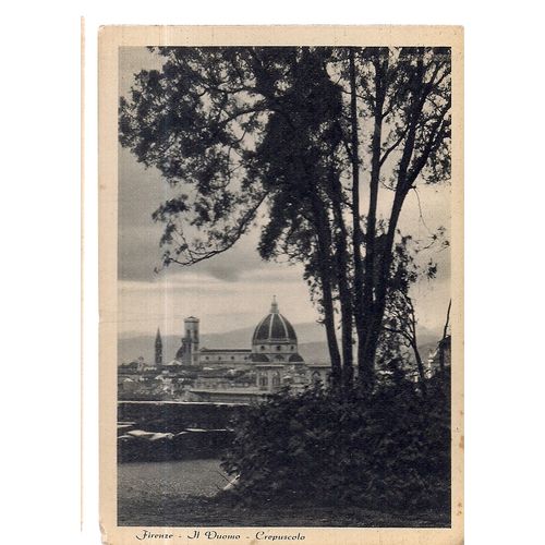 FIRENZE, Italy..Florence vintage unused postcard c.1943? (j)