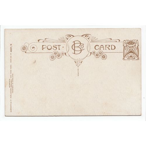 Love's Old Sweet Song Bamforth Song Card Postcard 4501/3