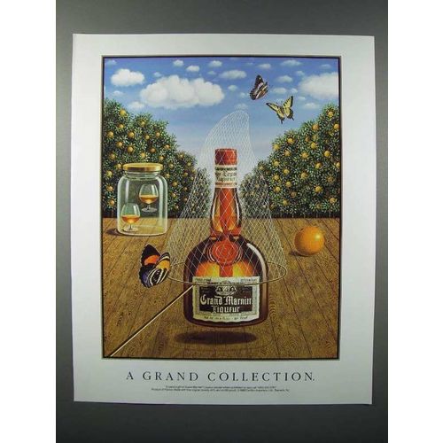1991 Grand Marnier Liqueur Ad - A Grand Collection