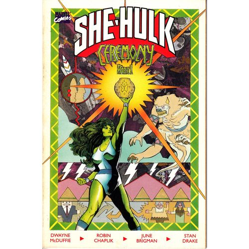 She-Hulk: Ceremony Part I & II by McDuffie/Chaplik/Brigman/Drake~Marvel Comics