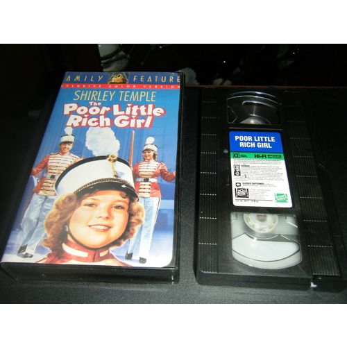 The Poor Little Rich Girl {Colorized Version} (VHS, 1994)