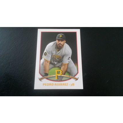 2015 Topps MLB Stickers # 242 Pedro Alvarez Mint (9) Pittsburgh Pirates