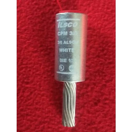 2 Pack Ilsco CCC-2 600V Wire Connector Aluminum Cable Reducer