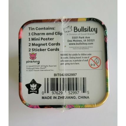 Baby Shark Surprise Tins Lot of 3 in New Sealed Condition
