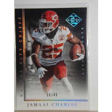 2014 Panini Limited JAMAAL CHARLES (Chiefs) Silver Spotlight #36 38/49