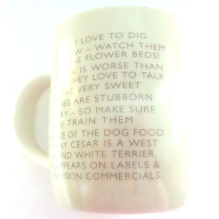 West Highland Terrier Mug Fine Bone China 9 CM