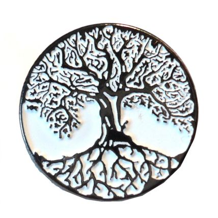 Tree of Life Religious Philosophical Spiritual Symbol Metal Enamel Pin Badge New