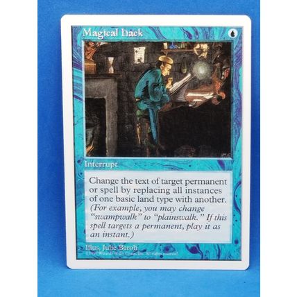1997 Magic The Gathering 5th Edition #101 Magical Hack R :B:
