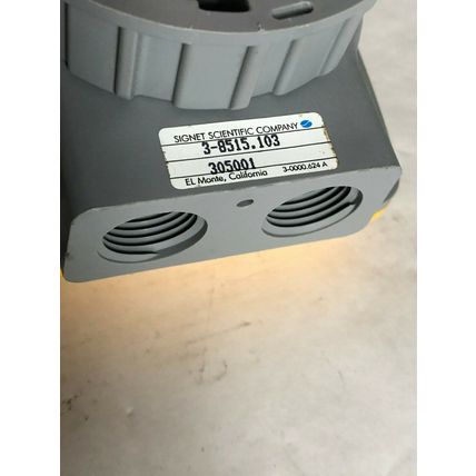NEW GEORGE FISCHER 3-8515.103 SIGNET FLOW TRANSMITTER 305001,TJ