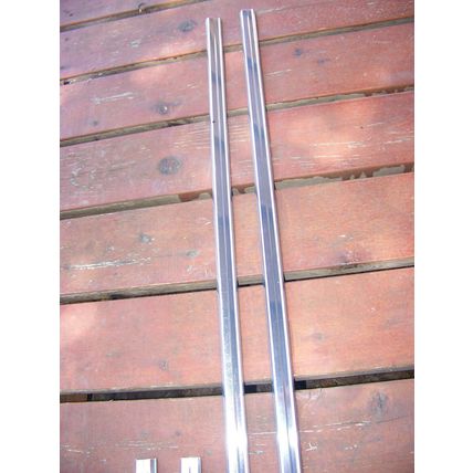 1965 CHRYSLER NEW YORKER 2D HT UPPER BODY SIDE TRIM OEM 6 PCS TWO DOOR HARD TOP