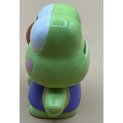 A Adorable Small Vintage Sanrio Keroppi Basketball Coin Bank Piggy Bank