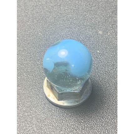 VITRO - VICTORY PATCH - BABY BLUE / CLEAR - JUST UNDER 5/8 R1