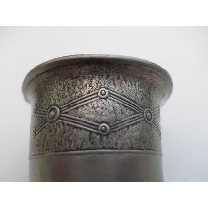 Pewter - Model Viking Horn - Vase/Condiment dish - Table Ornament