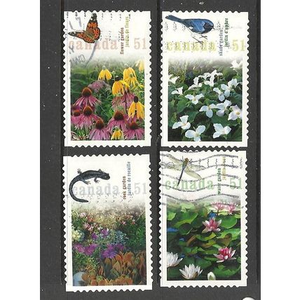 2006 - Canada - Gardens - Set - Used
